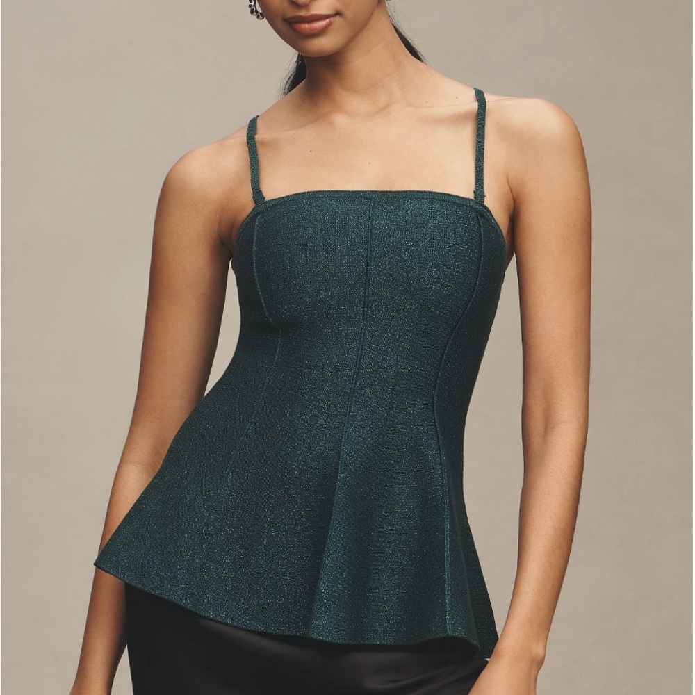 Pilcro Hourglass Sparkly Sweater Tank